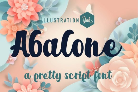 Abalone: A Retro Script Handwritten Font for Modern Web Design