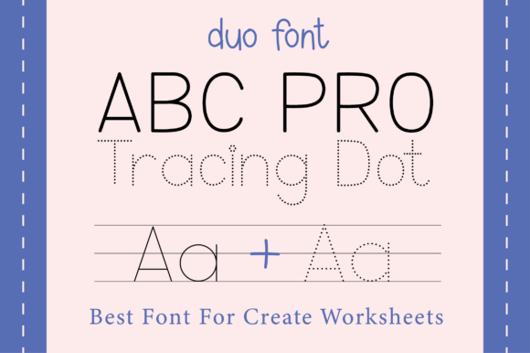 Abc Pro Tracing Dot: The Ultimate Font Guide