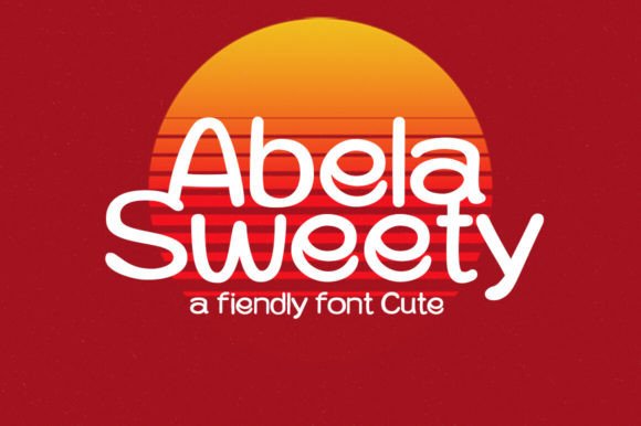 Abela Sweety: The Trendy Script Handwritten Font for Modern Branding