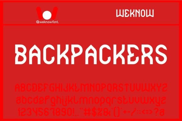 Backpackers: The Techno-Sci-Fi Display Font for High-Impact Campaigns