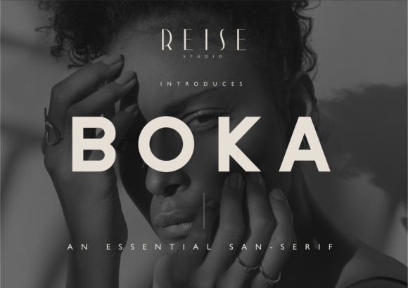 Boka Typeface: Elegant Bold Sans Serif for Modern Branding