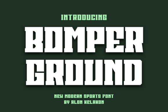 Bomper Ground: The Bold Display Font for High-Impact Web Design