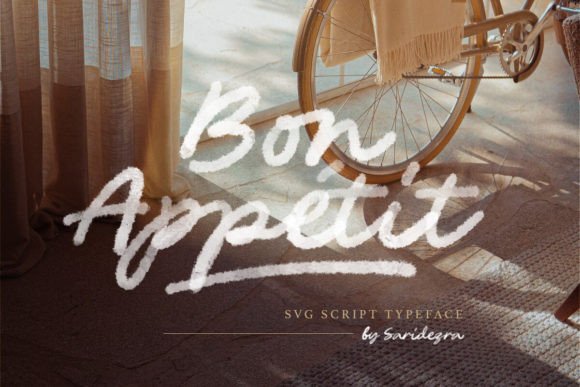 Bon Appetit Script Font for Modern Web Design