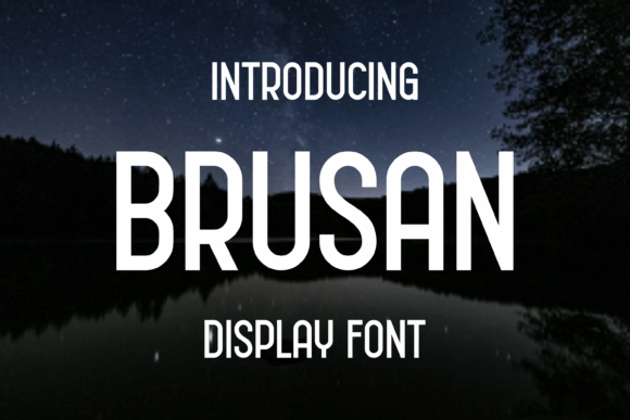 Brusan: The Perfect Display Font for Your Business Brand