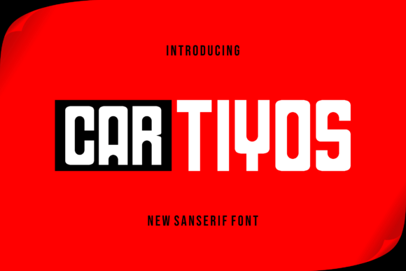 Cartiyos: The Modern Display Font for Bold Business Branding