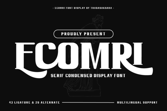 Ecomri: The Dynamic Typeface for Captivating Brand Identity