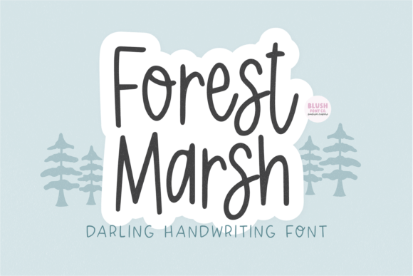 Forest Marsh: A Script Handwritten Typeface for Modern Web Design