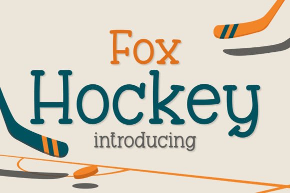 Fox Hockey Typeface: A Designer’s Take on Handwritten Slab Serif Branding