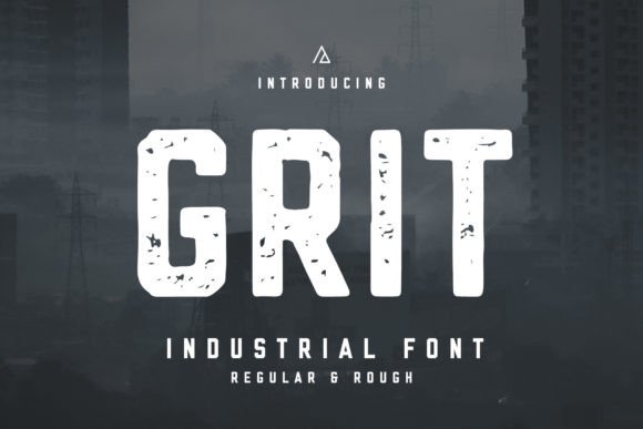 Grit Typeface: The Bold Industrial Font for High-Impact Campaigns