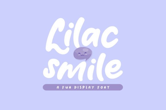 Lilac Smile: The Perfect Playful Typeface for Your Creative Projects
