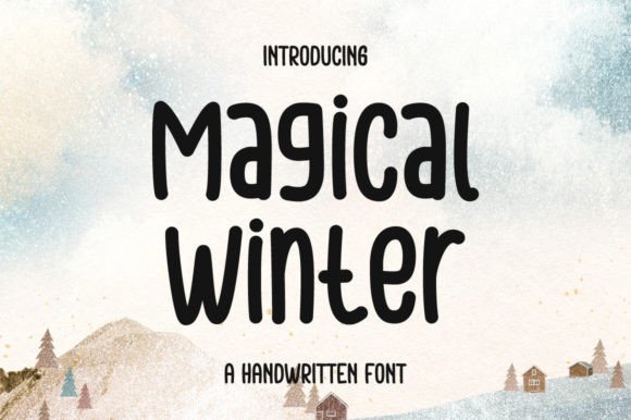 Magic of Magical Winter for Editorial Design