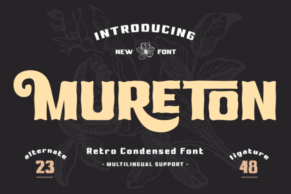 Mureton: The Captivating Typeface for Distinctive Brand Visuals