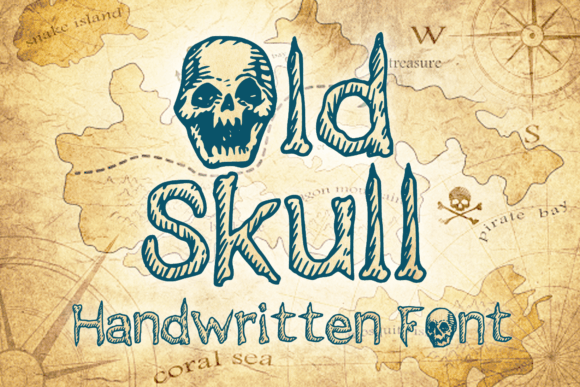 Old Skull: The Ultimate Vintage Display Font for Creative Projects