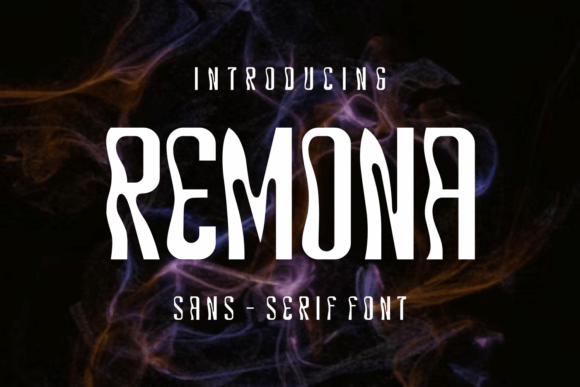 Remona: The Groovy Display Font for 70s Campaigns