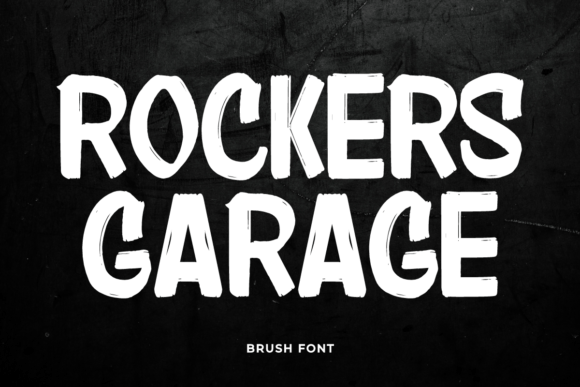 Rockers Garage Font: The Ultimate Display Typeface for Makers