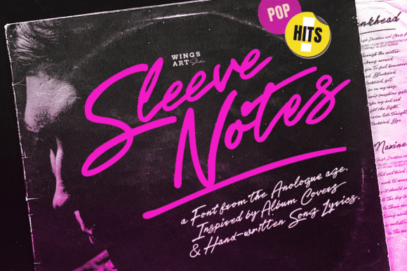 Sleeve Notes Typeface Review for Boutique Branding