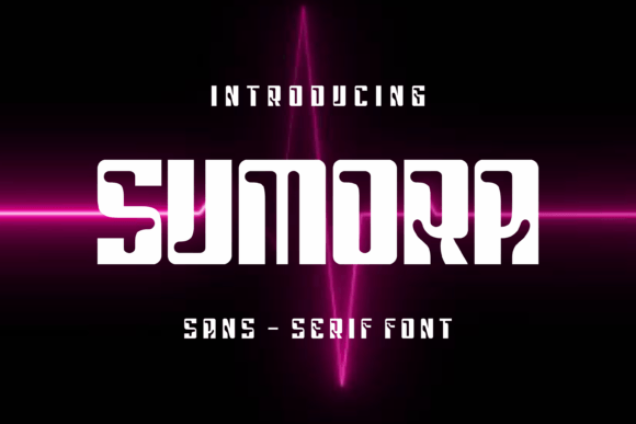Sumora: A Unique Sans Display Font for Bold Branding