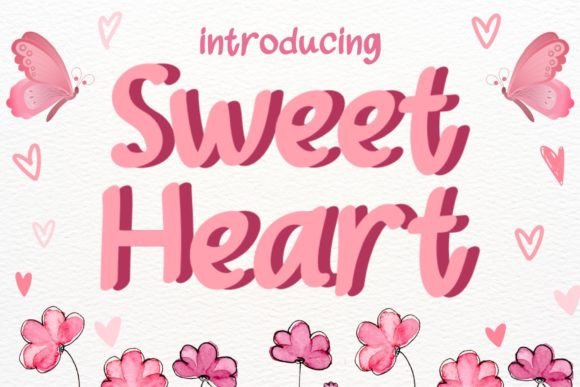Sweet Heart Font Review: A Playful Script for Romantic Branding