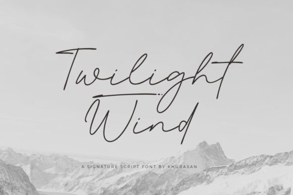 Twilight Wind Typeface Review for Boutique Branding