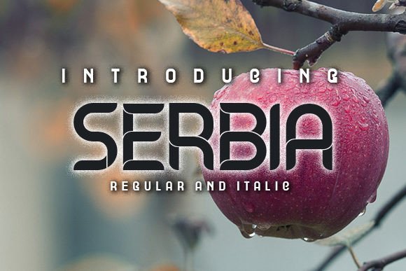 Why Serbia Is a Cool and Unique Display Font for Bold Branding