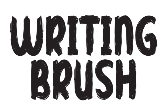 Writing Brush: The Creative Display Font for Scroll-Stopping Visuals